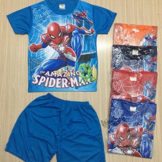 Combo 3 bộ anh hùng cho bé trai 29kg