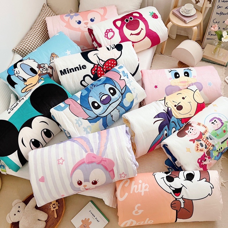 Túi Ngủ Cho Bé Mùa Đông, Túi Ngủ Trẻ Em Chất Liệu Nỉ Mềm Mịn Nhiều Hình Ngộ Nghĩnh (KT120x150cm)