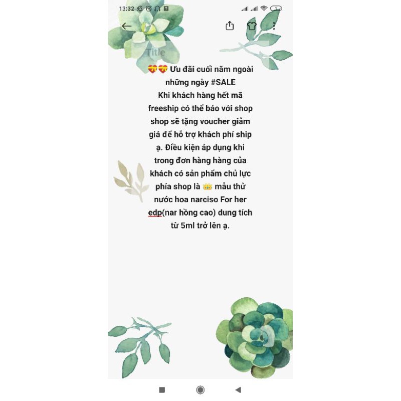 🔥[FREESHIP] Nước Hoa Narciso Rodriguez For Her Bản EDP Siêu thơm(mẫu thử 2-10ml) | Thế Giới Skin Care