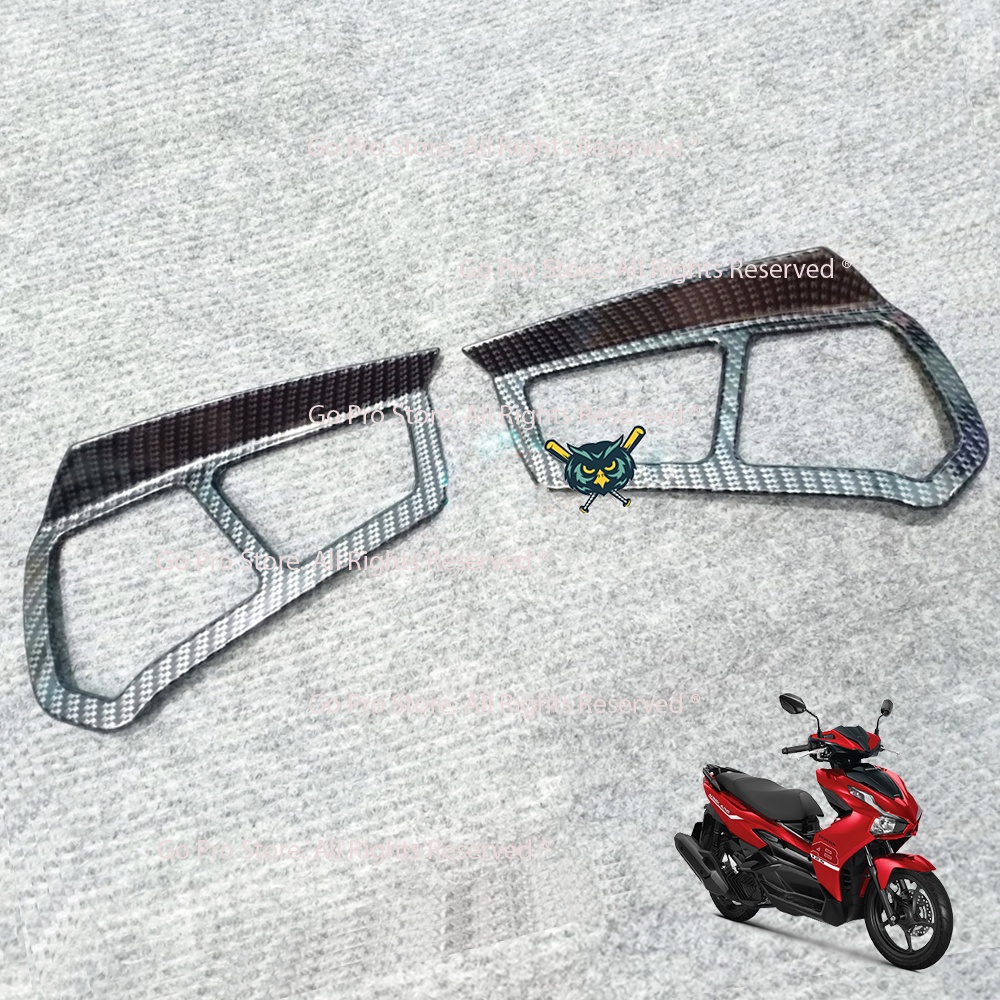 Ốp Viền Đèn Pha AIR BLADE 2020 - 2023 Loại 02 Mảnh