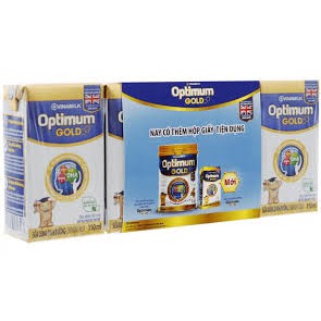 (()) Sữa Bột Pha Sẵn vinamilk optimum 110ml (4h/vỉ)