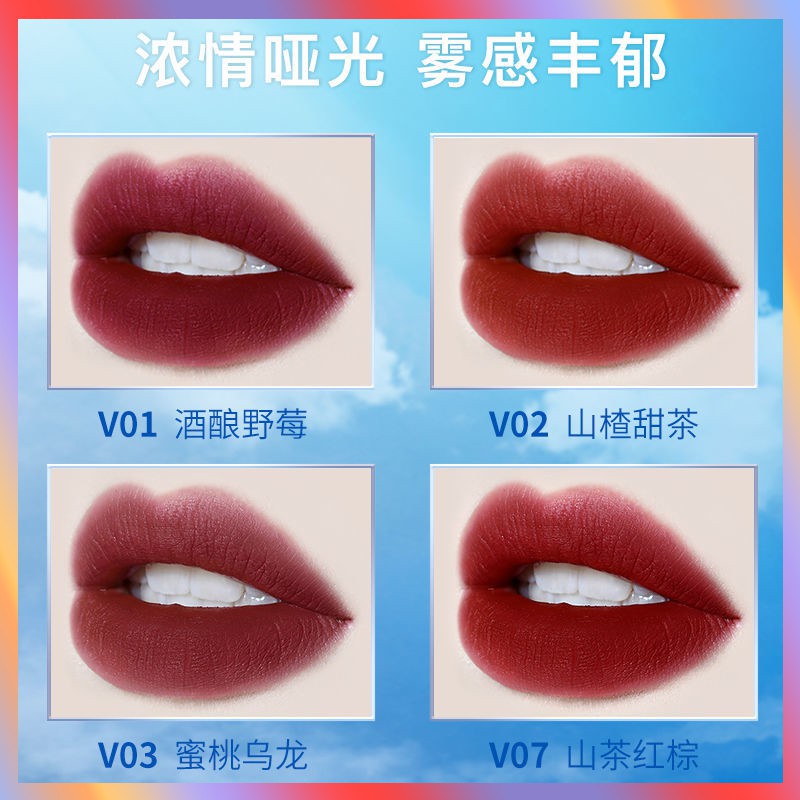 (hàng Mới Về) Son Lì Zwx Beauty Colorkey Màu Nhung Lì Thiết Kế Vỏ Son Hình Doremon Xinh Xắn Mờ / Matte | BigBuy360 - bigbuy360.vn