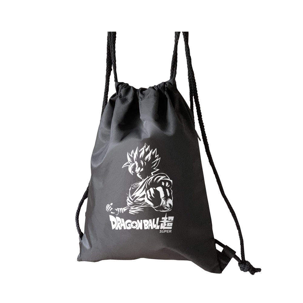 Balo dây rút Dragon Ball Chất liệu vải CHỐNG NƯỚC phù hợp đi tập thể thao đi bơi, kích thước 36x40(cm)