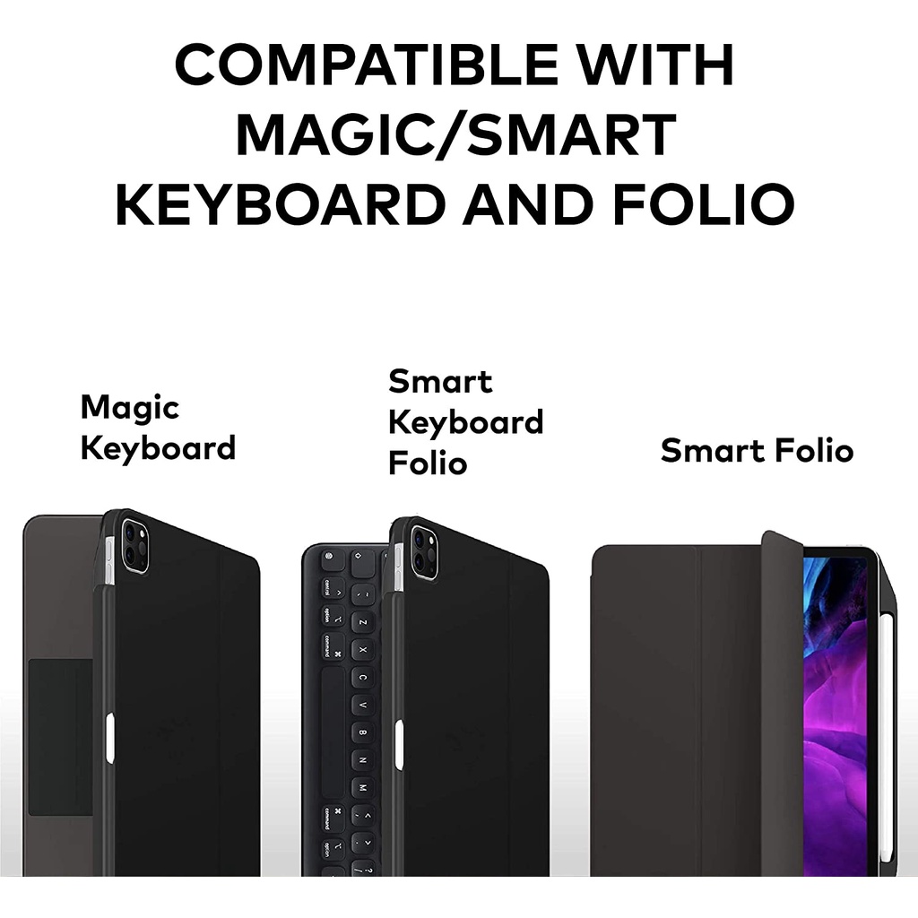SwitchEasy Ốp Máy Tính Bảng Có Bàn Phím Ảo Thuật M1 Dành Cho Apple iPad Pro 11 Inch Thế Hệ Thứ 3/ iPad Air 10.9"/4th Gen/12/9 Inch 2021&2020& 2018 4.1 13 Đánh Giá 51 Đã Bán