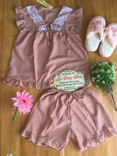 bộ caro kate lụa