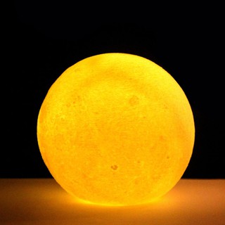 Đèn LED hình mặt trăng 3D nhiều màu