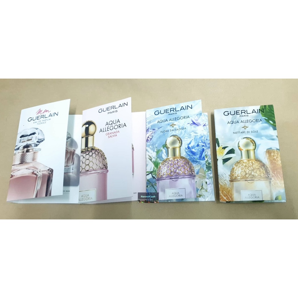 Mẫu thử nước hoa nữ Guerlain - Flora Salvaggia / Nettare Di Sole / Florale