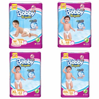 Tã quần/DÁN Bobby M74 L68 XL62 XXL56
