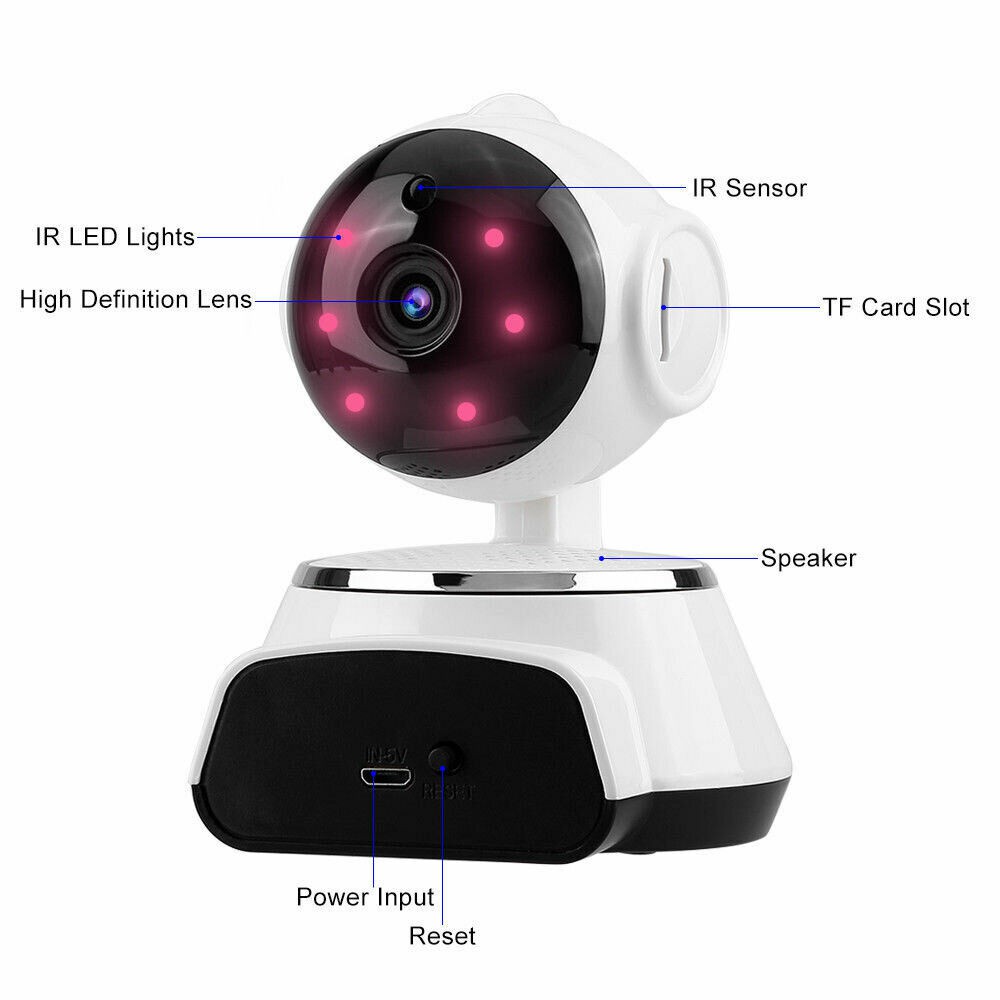 Camera Wifi IP V380 APP YOOSEE FullHD Tùy chọn Kèm Thẻ 128 GB - Bảo Hành 5 năm lỗi đổi mới trong 15 ngày