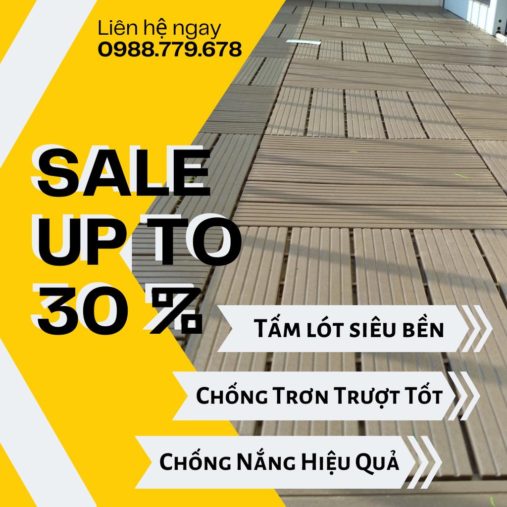 Ưu đãi tháng 1  ❌SALE OFF 10% TỔNG ĐƠN HÀNG tấm lát sàn 3T❌ ☘️Tổng hợp mẫu ban công, bếp, nhà tắm, sân đẹp của 3T.