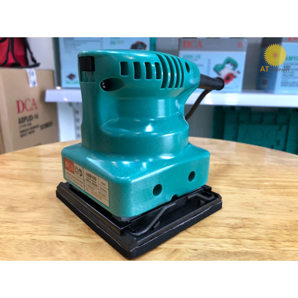 Máy chà nhám rung vuông DCA ASB100