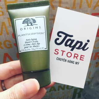 Kem dưỡng da tay chống lão hoá Origins Plantscription Anti-aging Hand Cream