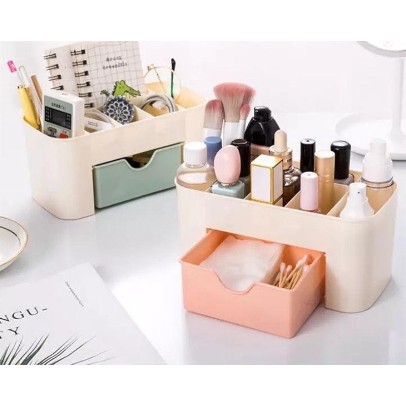 Hộp nhựa đựng đồ trang điểm, kệ mĩ phẩm