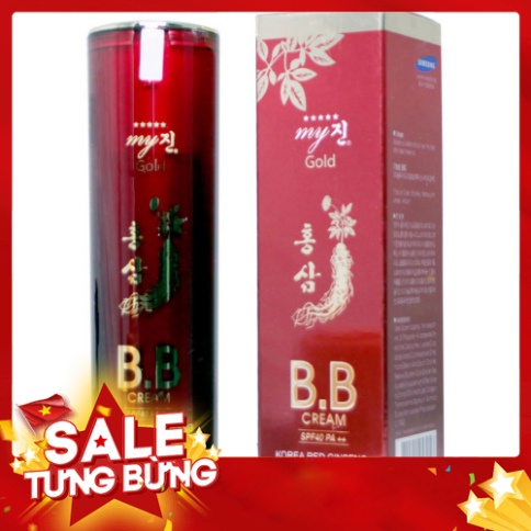 Kem Nền BB Cream Hồng Sâm Đỏ My Gold SPF45 PA++ 40ml
