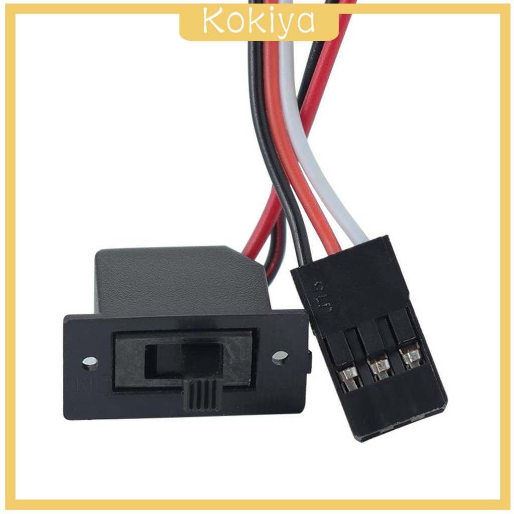 Bộ Điều Khiển Tốc Độ Động Cơ Không Chổi Than 60a Esc Cho Mô Hình Xe 1 / 10 Rc