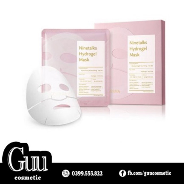 Mặt nạ thạch sinh học Celderma Ninetalks Hydrogel Mask