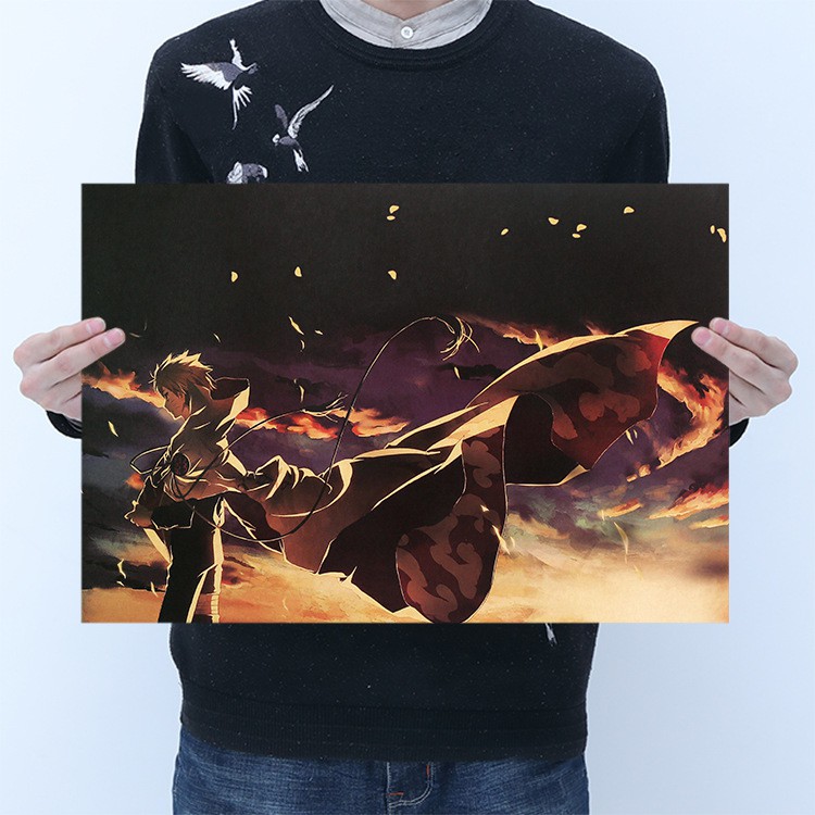Poster trang trí in hình Naruto
