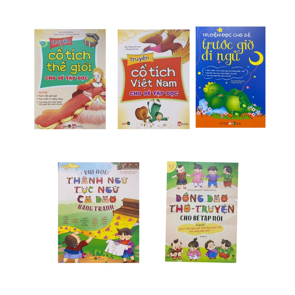Sách - Trọn bộ Truyện đồng dao cho bé tập nói tập đọc 2