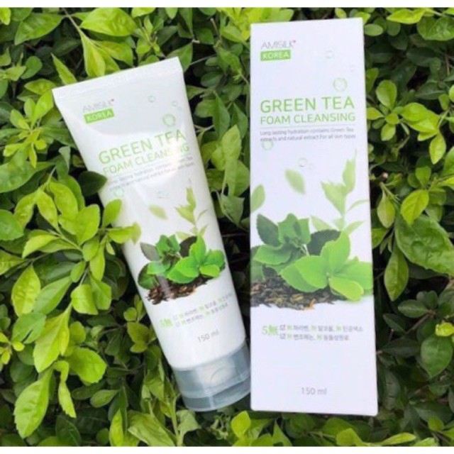 Tẩy da chết Amisilk Green Tea Peeling gel