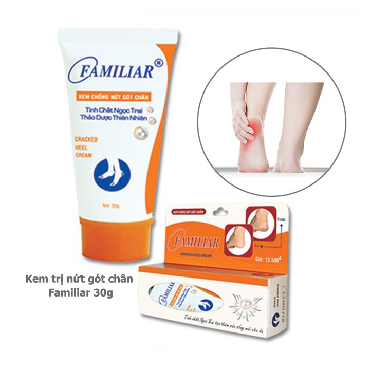 Kem trị nứt gót chân Familiar 30 gr, cách trị nứt gót chân hiệu quả | BigBuy360 - bigbuy360.vn