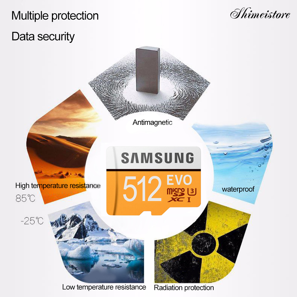 Thẻ Nhớ Micro Kỹ Thuật Số Shimei Samsung Evo 1t 512gb Tf | BigBuy360 - bigbuy360.vn