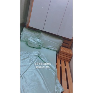 Chăn ga phi lụa cao cấp Khò Khò Bedding.