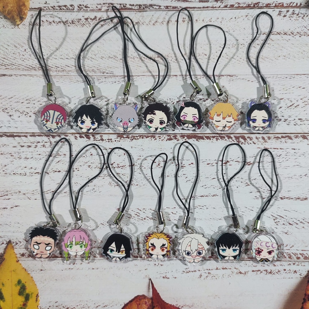 Dây Đeo Điện Thoại - Kimetsu no Yaiba Mini - Acrylic / Móc Khóa / Vòng Đeo Tay