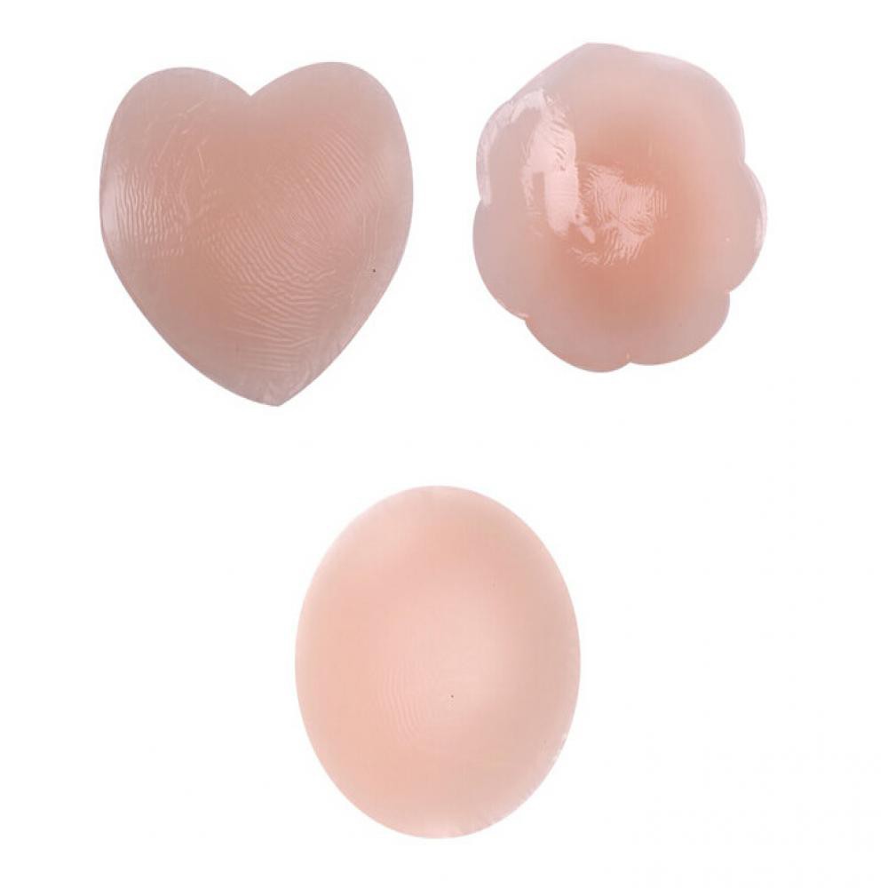 1 cặp miếng dán ngực silicone tái sử dụng tiện lợi