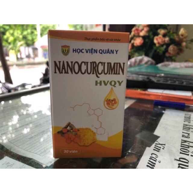 Viên uống Nano Curcumin Học viện quân y