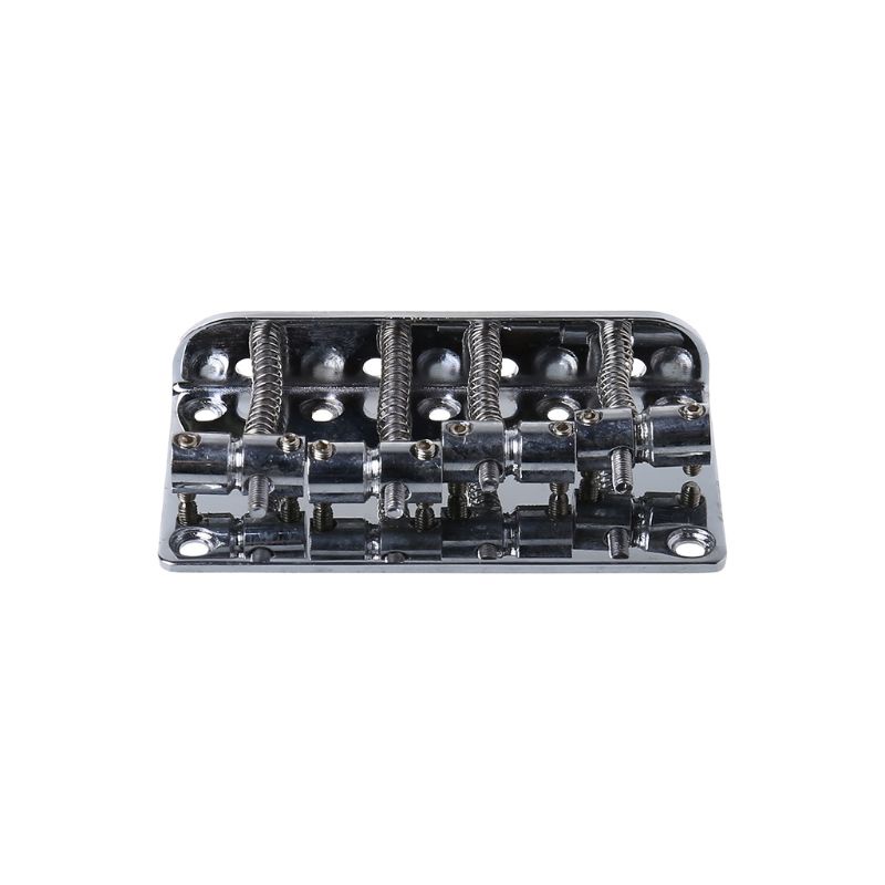 Bộ Ngựa Đàn Bằng Chrome + 5 Ốc Vít + Cờ Lê Chuyên Dụng Dành Cho Guitar Jazz Bass