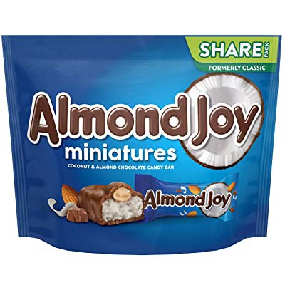 ( date 6-2021) SOCOLA DỪA HẠNH NHÂN ALMOND JOY 289G