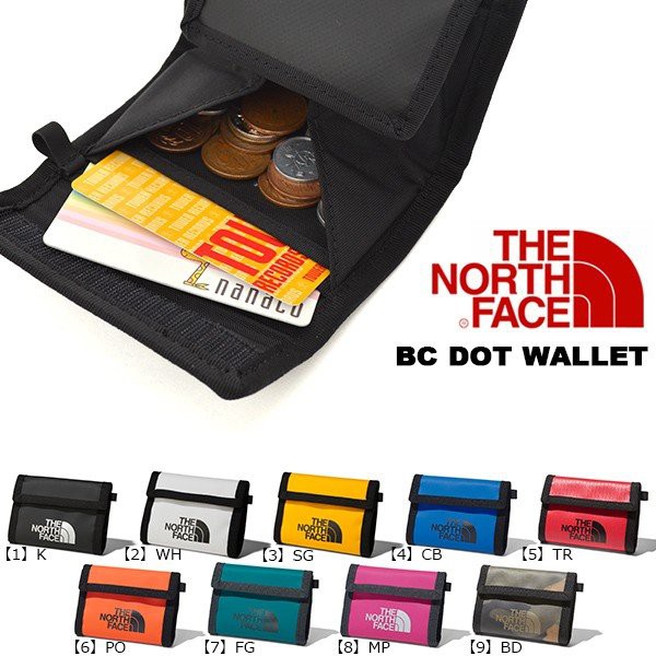 Ví Gập Gọn [ HÀNG XỊN ] Ví The North Face BC Wallet Mini - Thiết kế năng động phù hợp cả Nam và Nữ CHỐNG NƯỚC TỐT