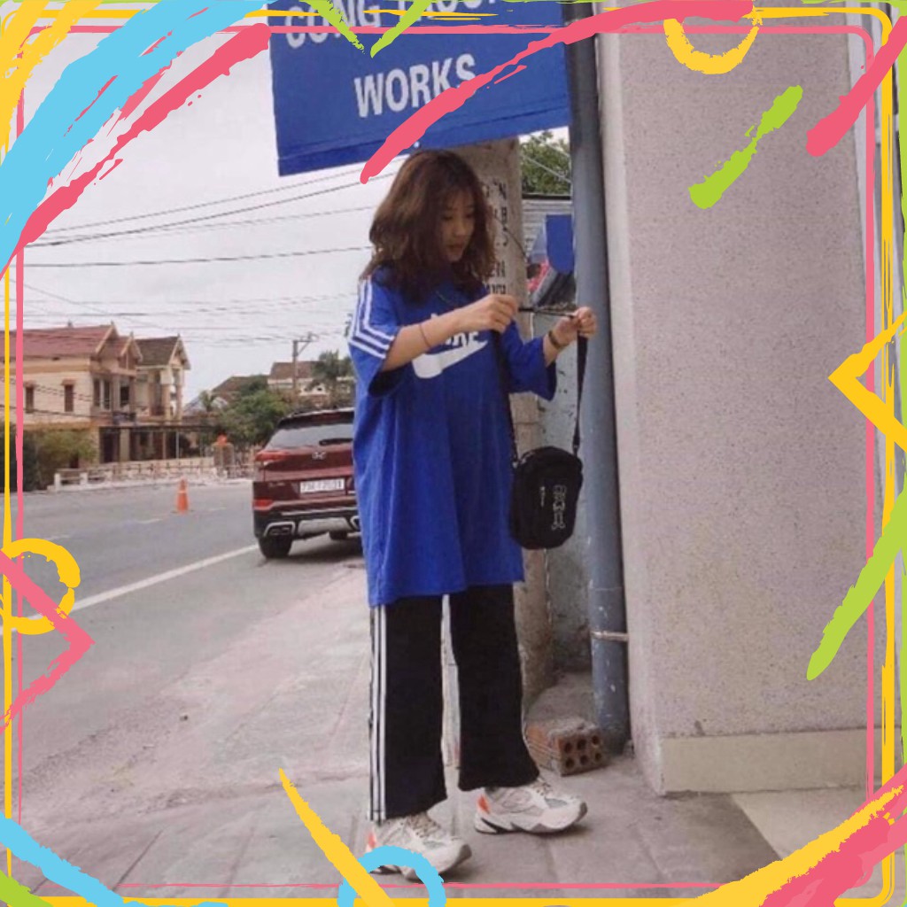 Quần thể thao ba sọc rộng