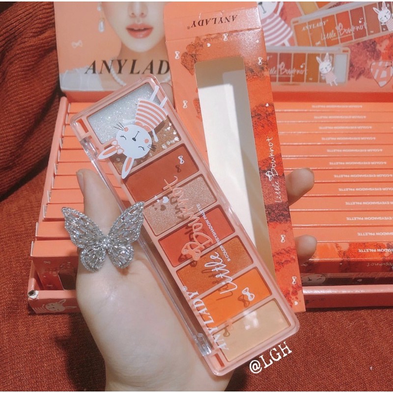 Bảng mắt phấn mắt 8 ô Little Bowknot Eyeshadow Sena Beauty