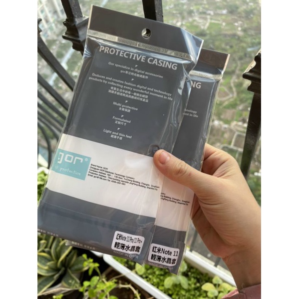 Redmi Note 11 Redmi Note 11 Pro_Ốp lưng Silicon dẻo trong GOR