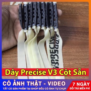 Dây Ná Cao Su Precise 0,65 V3 Đã Cột Sẵn