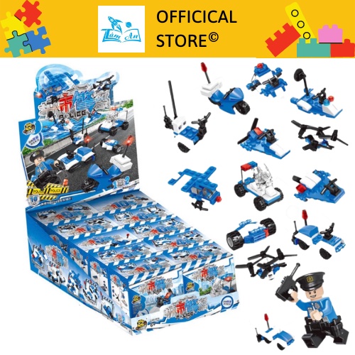 Lego Cảnh Sát- Đồ Chơi Lắp Ghép, Xếp Hình Cho Trẻ Em