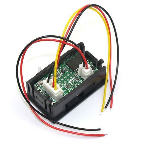 Đồng hồ đo áp và dòng DC - 10A