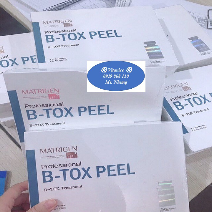 THAY DA SINH HỌC BTOX PEEL 2 MÀU