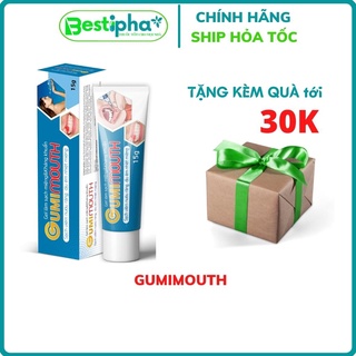 Gumimouth kem bôi nhiệt miệng, vệ sinh miệng từ thảo dược tuýp 15g