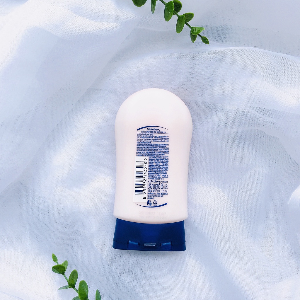 Kem Dưỡng Giúp Làm Ẩm, Mềm Mượt Da Tay Và Móng Tay Vaseline Intensive Care 85ml Healthy Hands &amp; Nails 85ml