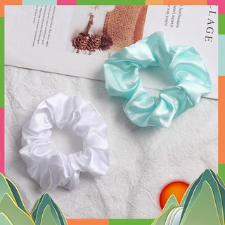 Sp Chun cột tóc vải scrunchies phi bóng trơn bản to Scrunchies .