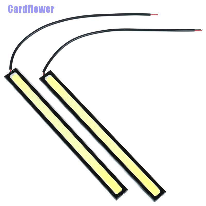 Bộ 2 Đèn Led Cob 12v Siêu Sáng Chống Thấm Nước Dành Cho Xe Hơi