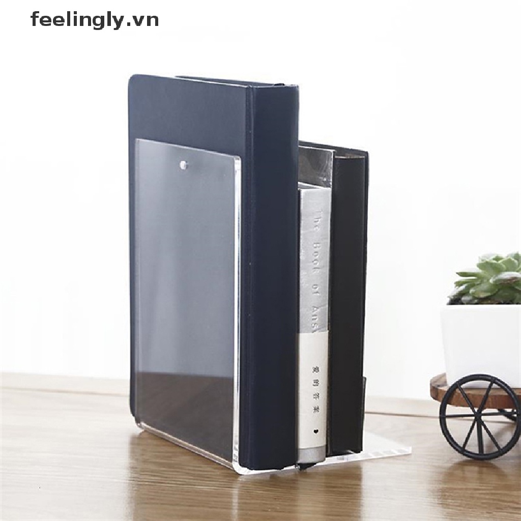 1 Giá Đỡ Sách Bằng acrylic Trong Suốt Chất Lượng Cao