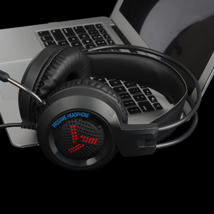 Tai Nghe Gaming GNET H3T Có Mic, Màu đen, G-Net H3T Gaming Headphone