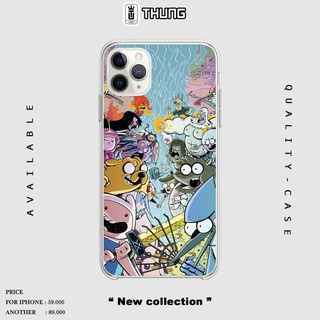 Ốp lưng điện thoại adventure time and Regular Show THUNG in ốp lưng theo yêu cầu
