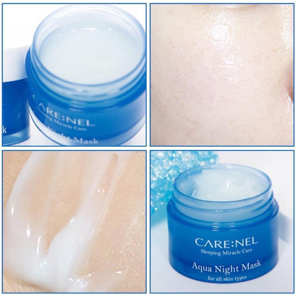 Mặt Nạ Ngủ Cấp Nước CARE:NEL Aqua Water Sleeping Mask 15ml