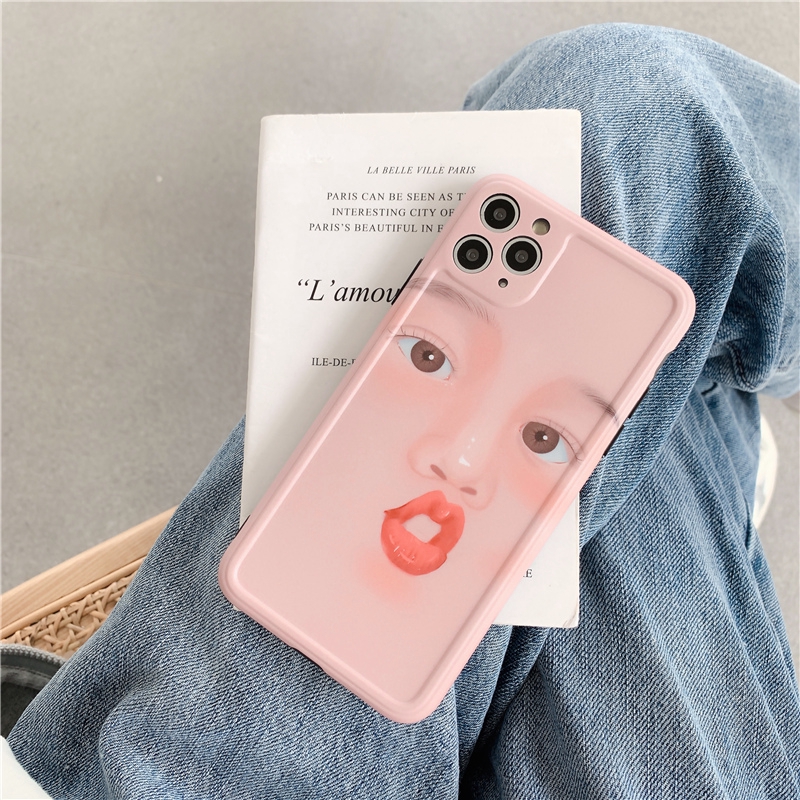 Ốp lưng iphone imdnew biểu cảm vui 5/5s/6/6plus/6s/6splus/7/7plus/8/8plus/x/xr/xs/11/12/pro/max/plus/promax - Awifi Q1-4 | BigBuy360 - bigbuy360.vn