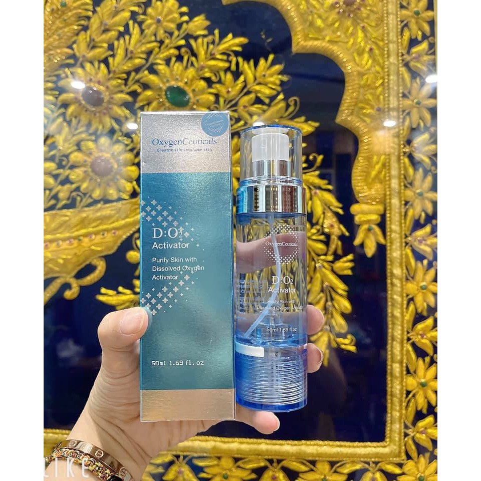 Xịt khoáng D:O2 Activator Dược Mỹ phẩm Oxygen Ceuticals