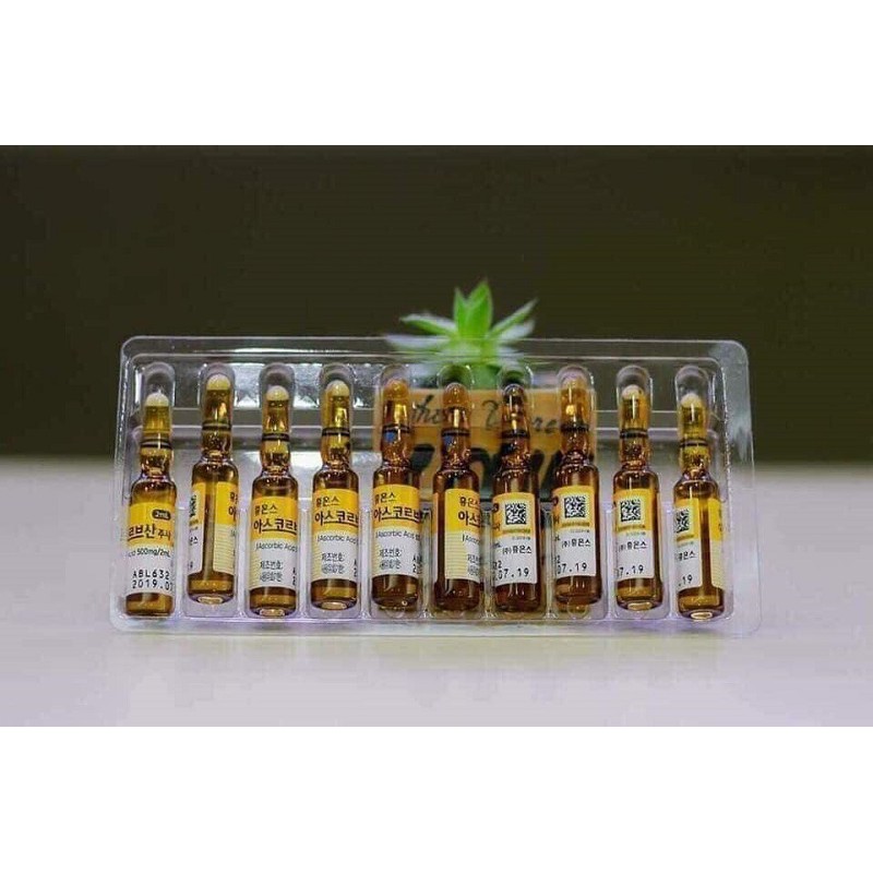 Vitamin C Hàn vỉ 10 ống giá sỉ tốt